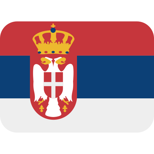 Flag: Serbia