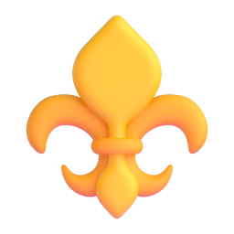 Fleur-de-lis 3D