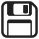 Floppy Disk High Contrast