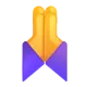 Person with Folded Hands Color