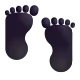 Footprints Color