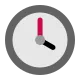 Clock Face Four O’Clock Flat