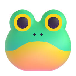 Frog Face 3D