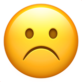 White Frowning Face