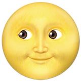 Full Moon with Face