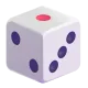 Game Die Color