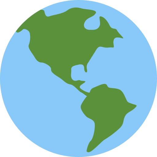 Earth Globe Americas Discord Emoji
