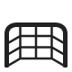 Goal Net High Contrast