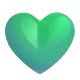 Green Heart Color