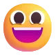 Smiling Face with Open Mouth Color