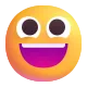 Grinning Face Color