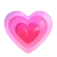 Growing Heart Color