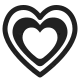 Growing Heart High Contrast