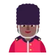 guard: medium-dark skin tone Flat