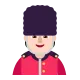 guard: medium-light skin tone Flat