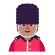 guard: medium skin tone Flat