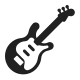 Guitar High Contrast