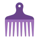 Hair Pick Flat
