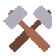 Hammer and Pick Flat