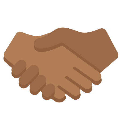 Handshake Medium Dark Skin Tone
