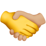 Handshake No Skin Tone Medium Light Skin Tone