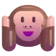 Hear-No-Evil Monkey Color