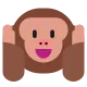 Hear-No-Evil Monkey Flat
