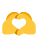 Heart Hands Flat