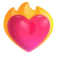 Heart on Fire Color