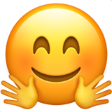 Hugging Face Apple Emoji