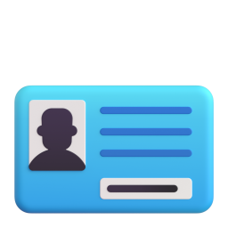Identification Card 3D