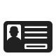 Identification Card High Contrast