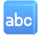 Input Symbol for Latin Letters Color