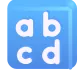 Input Symbol for Latin Small Letters Color