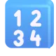 Input Symbol for Numbers Color