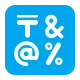 Input Symbol for Symbols Flat