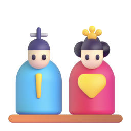 Japanese Dolls 3D
