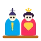 Japanese Dolls Flat