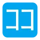 Squared Katakana Koko Flat