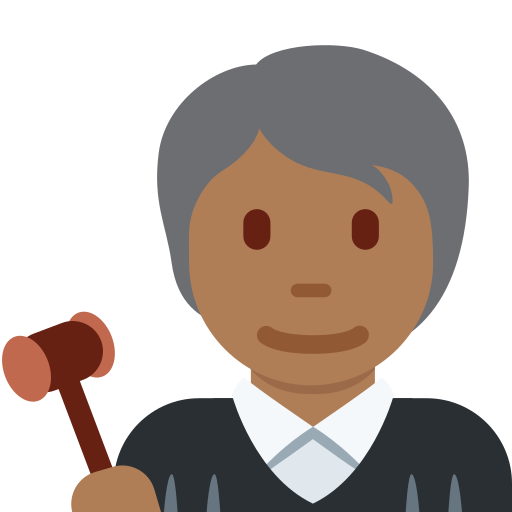 Judge Medium Dark Skin Tone