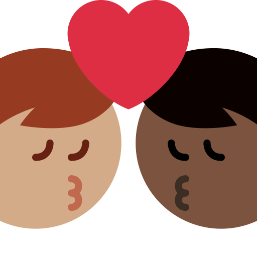 Kiss Man Man Medium Skin Tone Dark Skin Tone