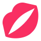 Kiss Mark Flat