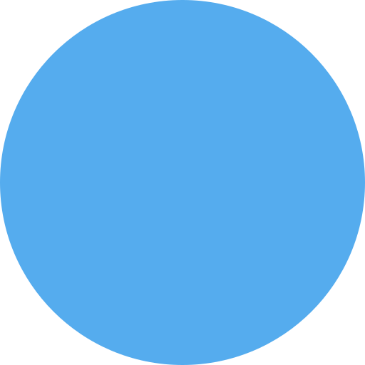 Large Blue Circle Discord Emoji
