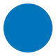 Large Blue Circle Flat