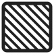 Large Blue Square High Contrast