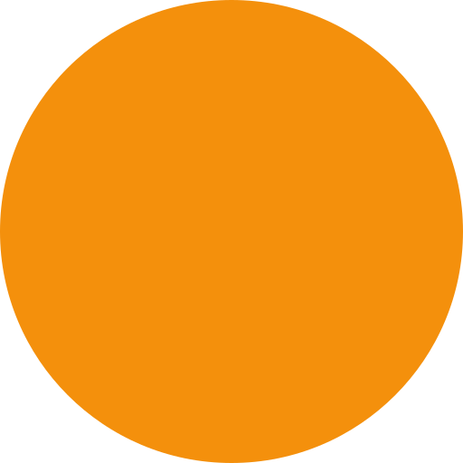 Large Orange Circle Discord Emoji