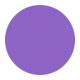 Large Purple Circle Flat