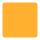 Large Yellow Square Flat