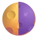 Last Quarter Moon Symbol Color