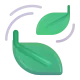 Leaf Fluttering in Wind Color